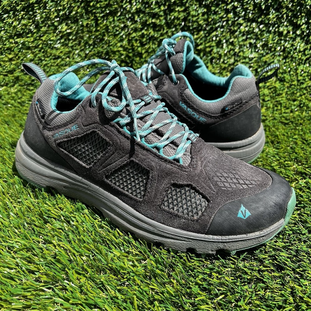 Vasque Shoes Women Size 8.5 Mesa Trek UltraDry Hiking Gray Waterproof